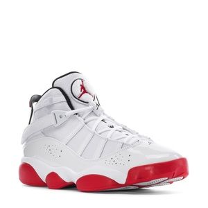 Jordan 6 Rings Men’s Size 12 in White and Red